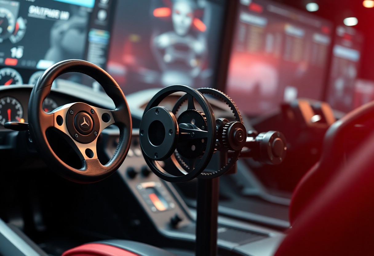 gear drive for sim racing